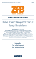 Human Resource Management Issues of Foreign Firms in Japan