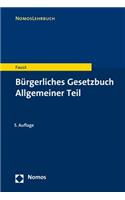 Burgerliches Gesetzbuch Allgemeiner Teil
