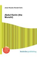 Abdul Karim (the Munshi): (English)