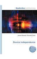Device Independence
