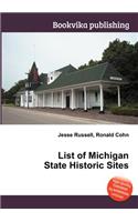 List of Michigan State Historic Sites