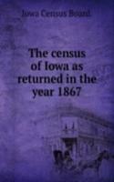 THE CENSUS OF IOWA AS RETURNED IN THE Y