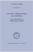 Genetische Phänomenologie und Reduktion