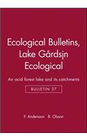 Ecological Bulletins, Lake Gardsjon Ecological