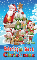 Christmas Coloring Book: The Ultimate Christmas Coloring Books with Fun Easy and Relaxing Pages Gifts for Boys Girls Kids for Kids Ages 8-12,35 Beautiful Pages to Color with