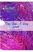 One line a day Journal