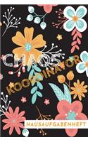 Chaos Koordinator Hausaufgabenheft 2020 / 2021: Kalender September 2020 bis August 2021, Wochenplaner 1 Woche auf 2 Seiten, Schulaufgabentermine, Notenübersicht auf 2 Seiten, Notizen, ca. 15x21 cm