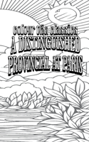 Color Your Own Cover of Honoré de Balzac's A Distinguished Provincial at Paris (Enhance a Beloved Classic Book and Create a Work of Art)