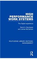 High Performance Work Systems