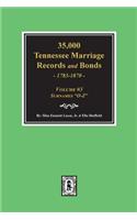 35,000 Tennessee Marriage Records and Bonds 1783-1870, 