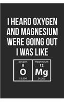 Science Puns Notebook - OMg Oxygen Magnesium Science Puns Funny Nerd Chemistry - Science Puns Journal