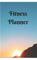 Fitness Planner: 6 x 9 inches 90 daily pages paperback (about 3 months/12 weeks worth) easily record and track your food consumption (breakfast, lunch, dinner.) Perf