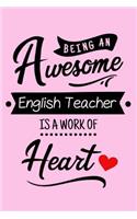Being an Awesome English Teacher Is a Work of Heart
