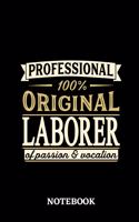 Professional Original Laborer Notebook of Passion and Vocation