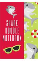 Shark Doodle Notebook