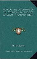 Part of the Discipline of the Wesleyan Methodist Church in Canada (1835)