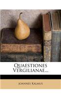 Quaestiones Vergilianae...