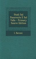 Studi Sul Panormita E Sul Valla - Primary Source Edition