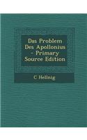 Das Problem Des Apollonius