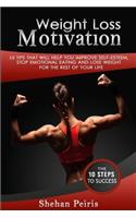 Weight Loss Motivation: 10 Tips That Will Help You Improve Self-Esteem, Stop Emotional Eating, and Lose Weight for the Rest of Your Life
