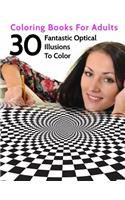 30 Fantastic Optical Illusions To Color