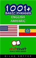 1001+ Basic Phrases English - Amharic