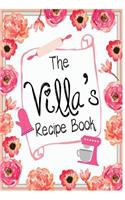 The Villa's Recipe Book - Blank Cookbook To Write In (6