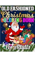 Old Fashioned Christmas Coloring Book for Adults