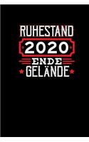 Ruhestand 2020 Ende Gelände