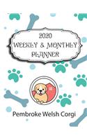 2020 Pembroke Welsh Corgi Planner