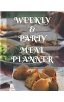 Weekly Meal & Party Planner