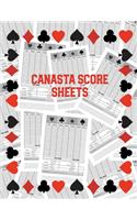 Canasta Score Sheets