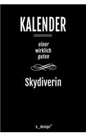 Kalender für Skydiver / Skydiverin: Immerwährender Kalender / 365 Tage Tagebuch / Journal [3 Tage pro Seite] für Notizen, Planung / Planungen / Planer, Erinnerungen, Sprüche