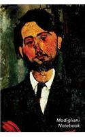 Modigliani Notebook: Portrait of Leopold Zborowski Journal - 100-Page Beautiful Lined Art Notebook - 6 X 9 Artsy Journal Notebook (Art Masterpieces)