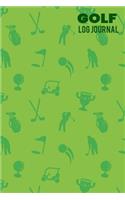 Golf Log Journal: 120 Blank Lined Pages with Inspirational Golfing Quotes. Great Gift Idea for Golfers!