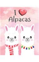 Composition Notebook (Wide Ruled Lined Paper; Large 8x10, 150 Pages): Creative Writing & Handwriting Practice for Kindergarten & Elementary Students; Gift for Alpaca Lovers & Back to School Supplies