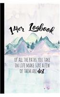 14er Logbook: Fourteener Journal With Prompts To Write In, Backpacking Colorado, 14ers Book, Hiking Logbook, 6" x 9" Travel Size Hiking Journal