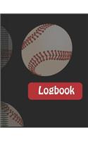 Logbook: Softball Baseball Coaching Notebook with Match Scoring Sheets Log Book & Pregame Planner and Post Match Analyses