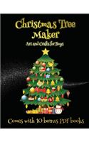 Art and Crafts for Boys (Christmas Tree Maker): This book can be used to make fantastic and colorful christmas trees. This book comes with a collection of downloadable PDF books that will help you