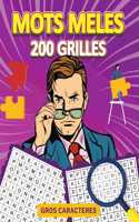 Mots Meles Gros Caracteres 200 Grilles
