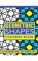 Geometric Shapes Adult Coloring Book