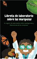 Libreta de laboratorio sobre las mariposas
