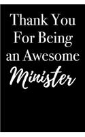 Thank You for Being an Awesome Minister