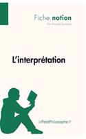 L'interprétation (Fiche notion): LePetitPhilosophe.fr - Comprendre la philosophie