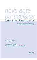 Nova ACTA Paracelsica