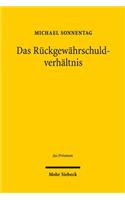 Das Ruckgewahrschuldverhaltnis