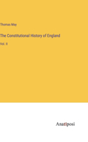 The Constitutional History of England