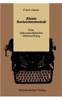Kleists Nachrichtentechnik