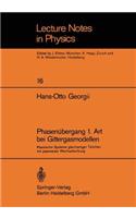 Phasenübergang 1. Art Bei Gittergasmodellen