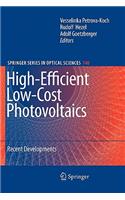 High-Efficient Low-Cost Photovoltaics